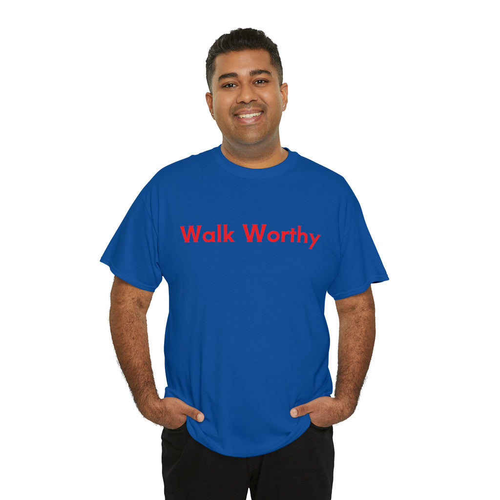 Walk Worthy - Unisex Heavy Cotton Tee