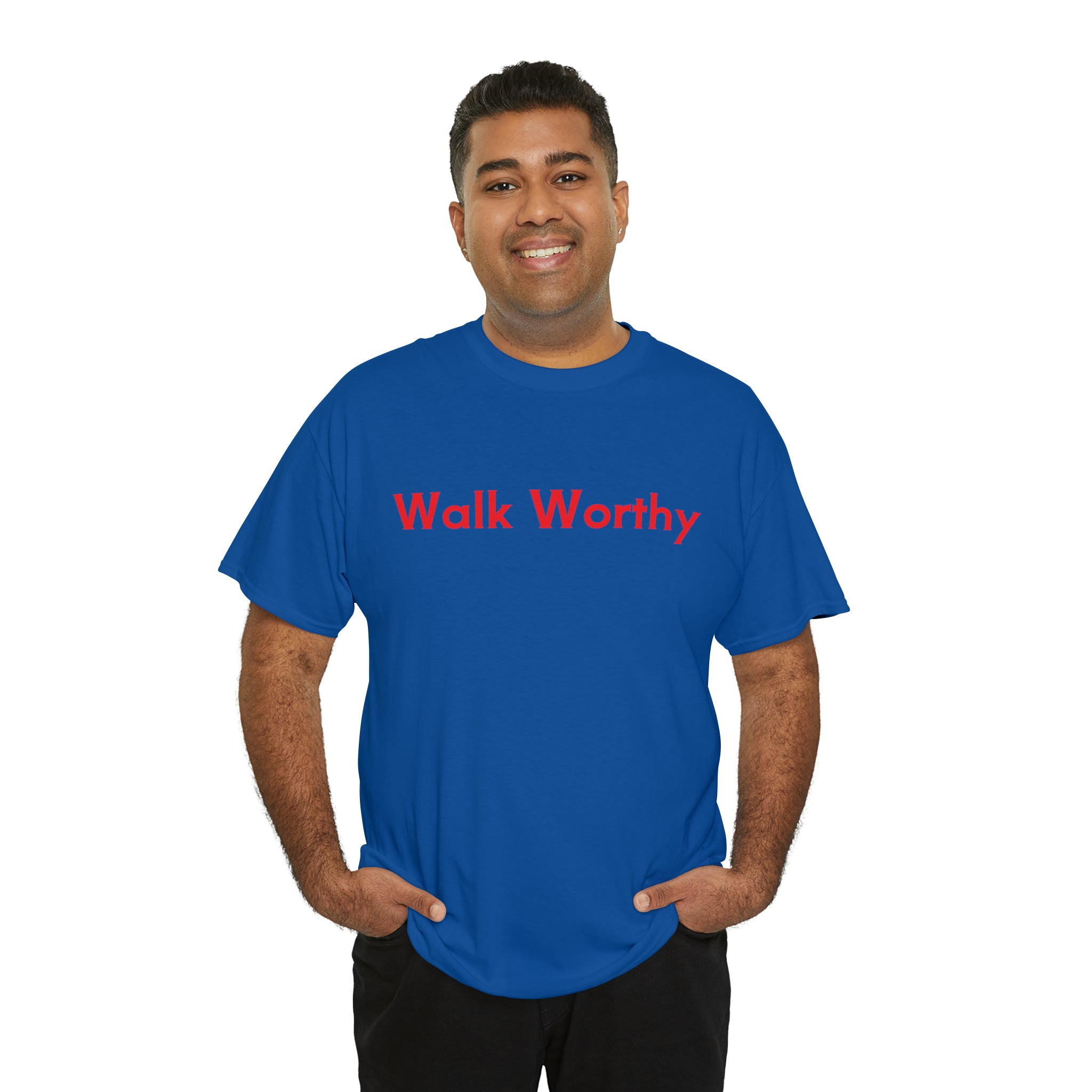 Walk Worthy - Unisex Heavy Cotton Tee
