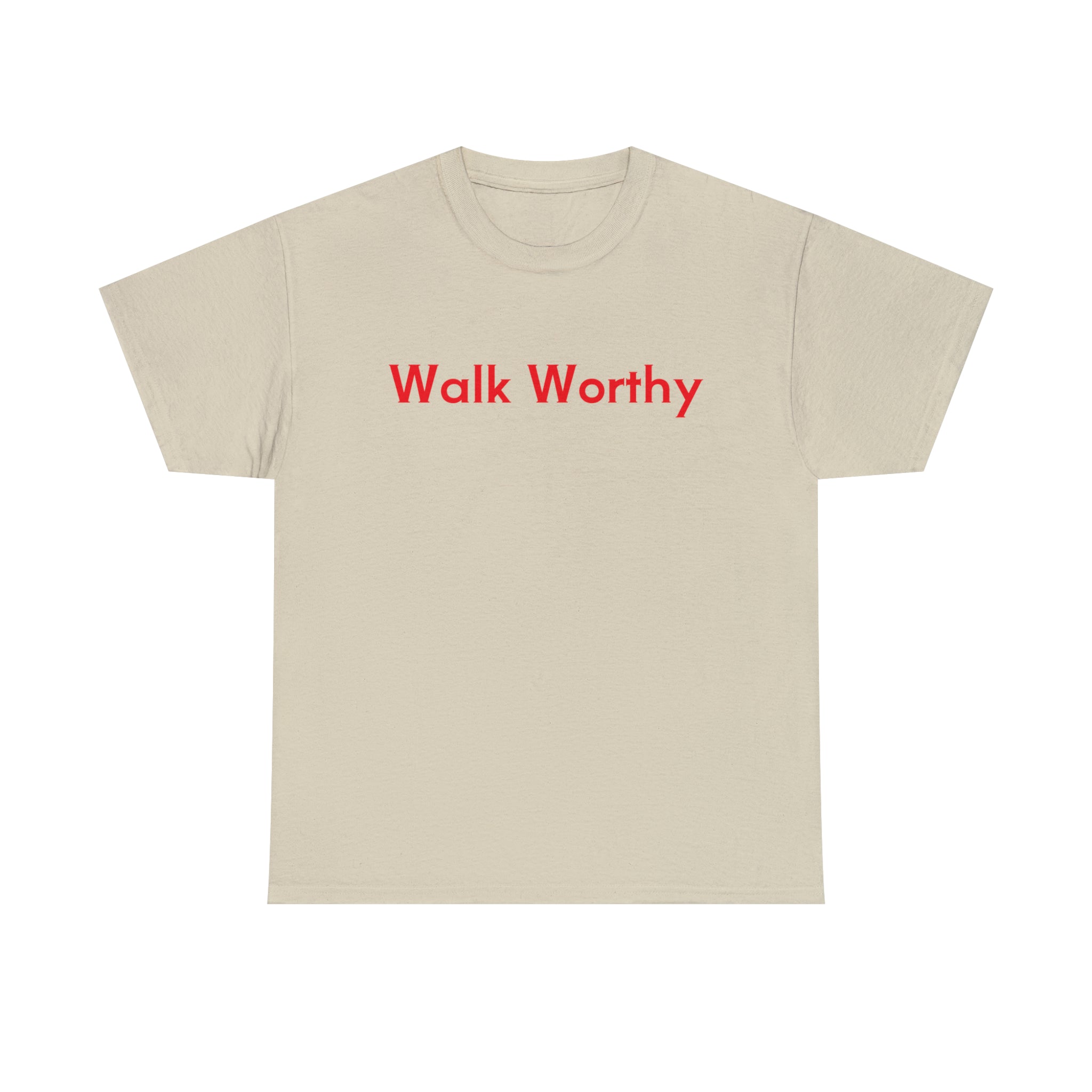 Walk Worthy - Unisex Heavy Cotton Tee