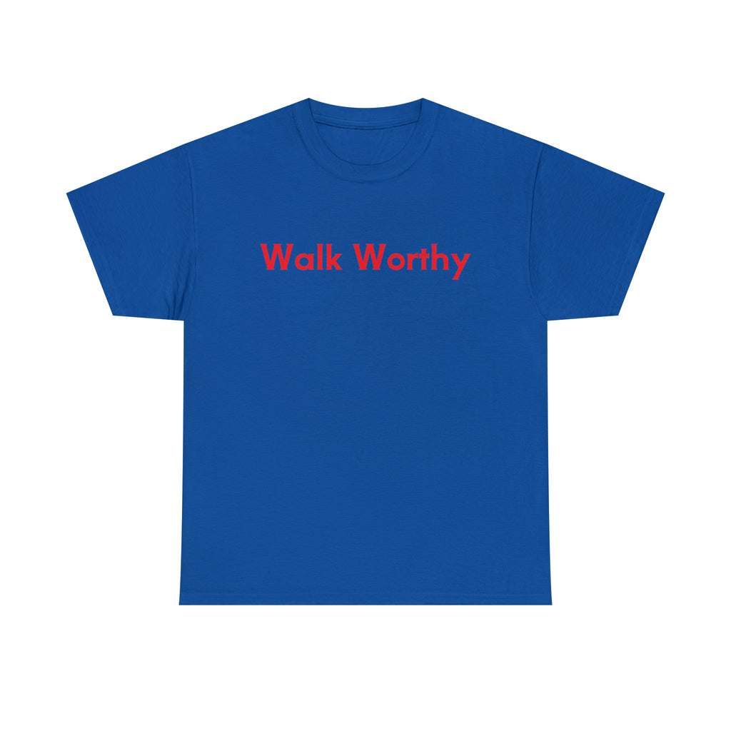 Walk Worthy - Unisex Heavy Cotton Tee