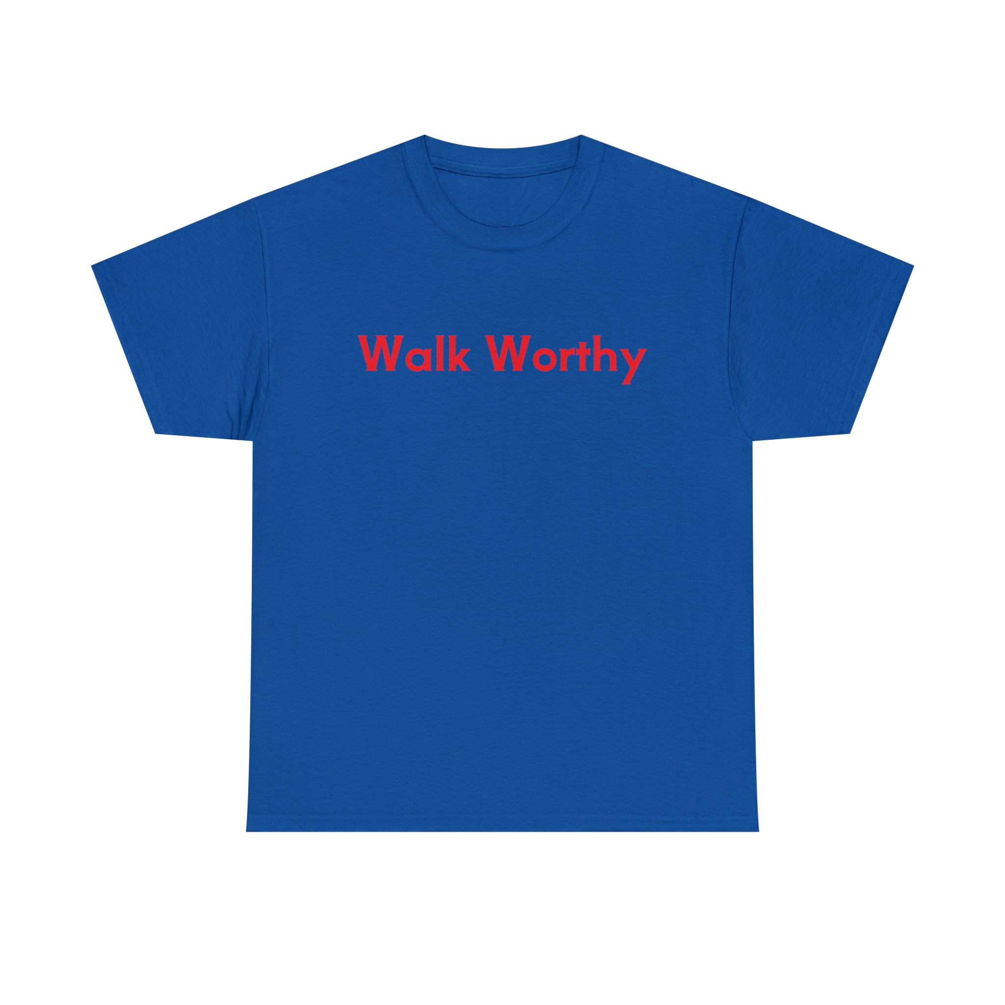 Walk Worthy - Unisex Heavy Cotton Tee