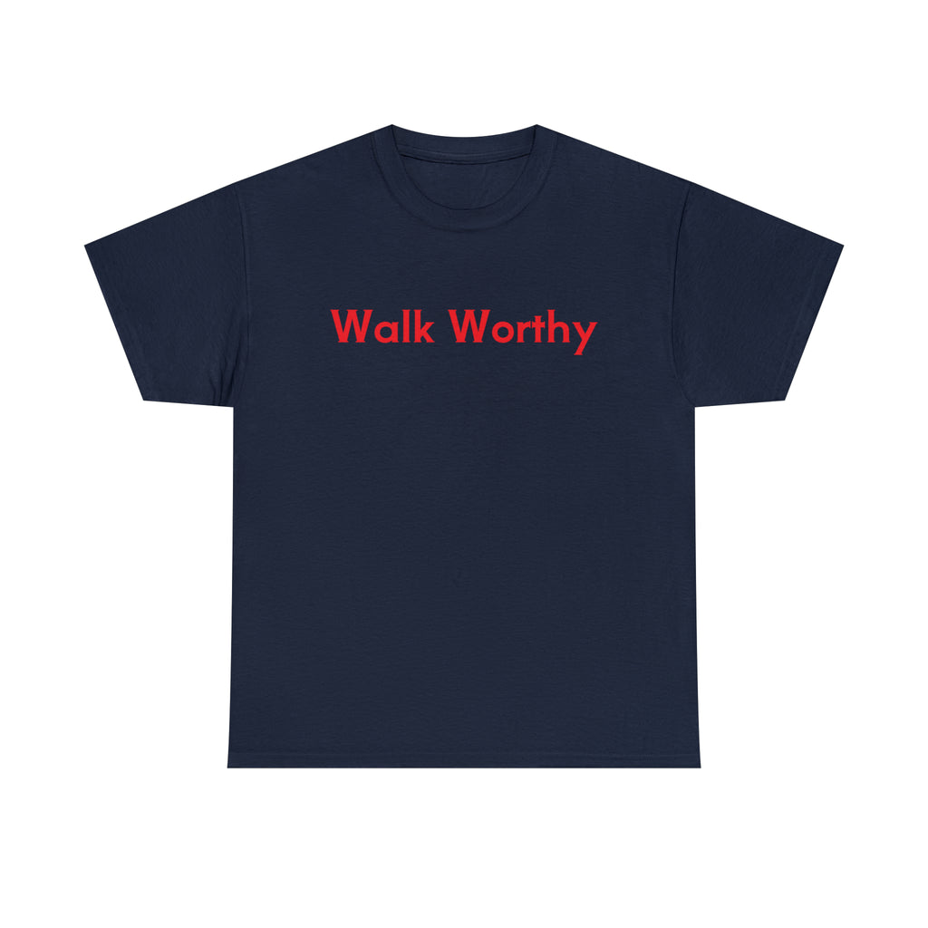 Walk Worthy - Unisex Heavy Cotton Tee