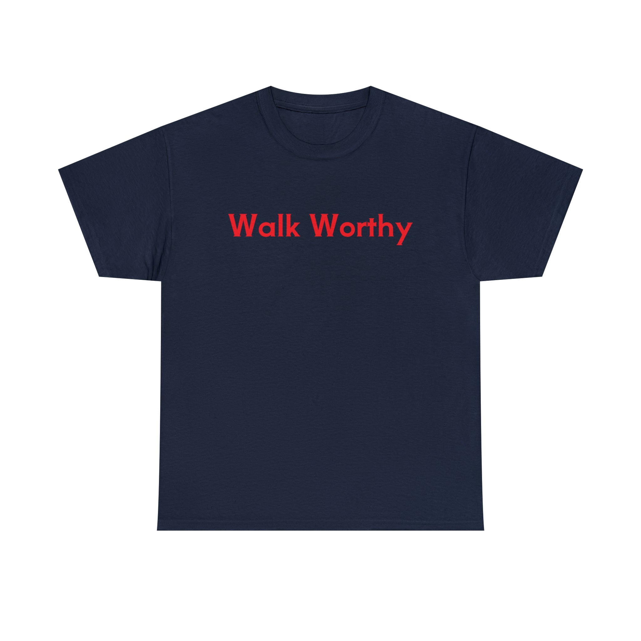 Walk Worthy - Unisex Heavy Cotton Tee