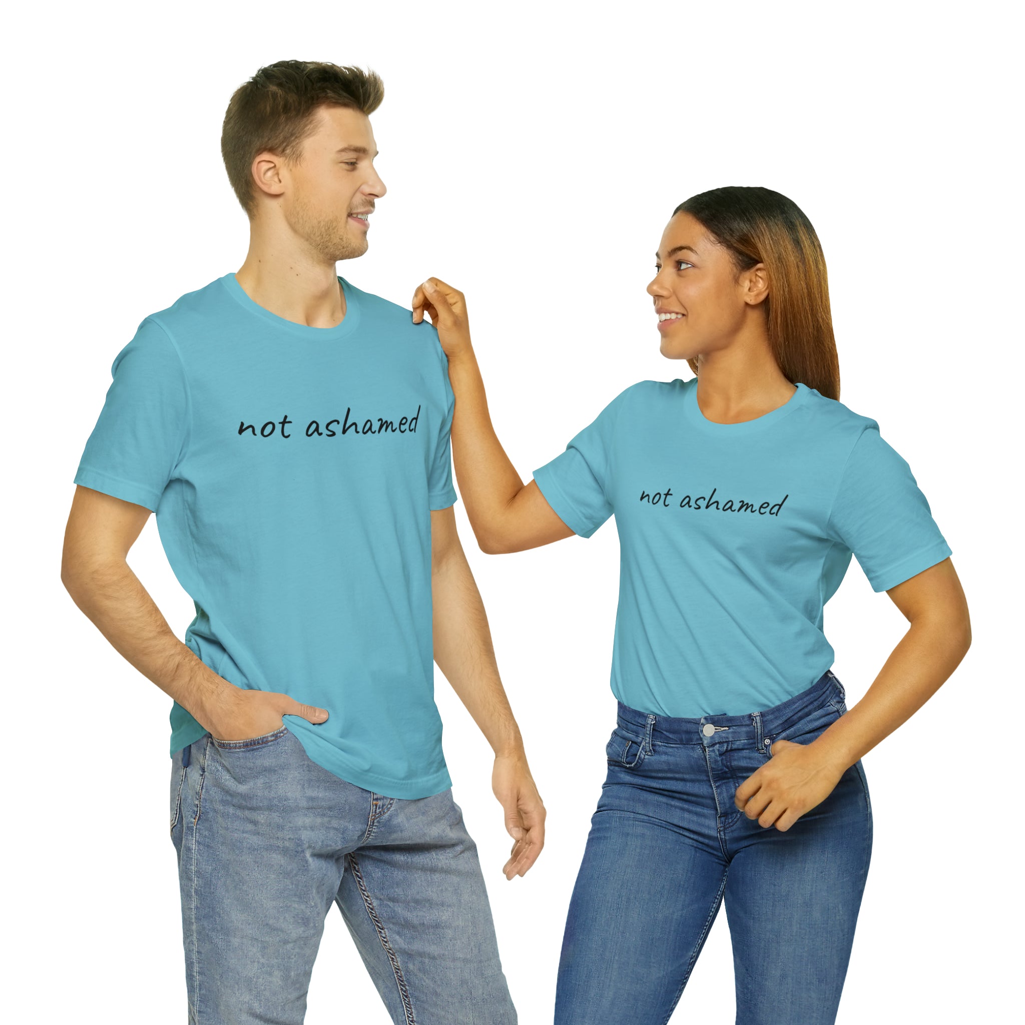 Not Ashamed - Unisex Jersey Short Sleeve Tee
