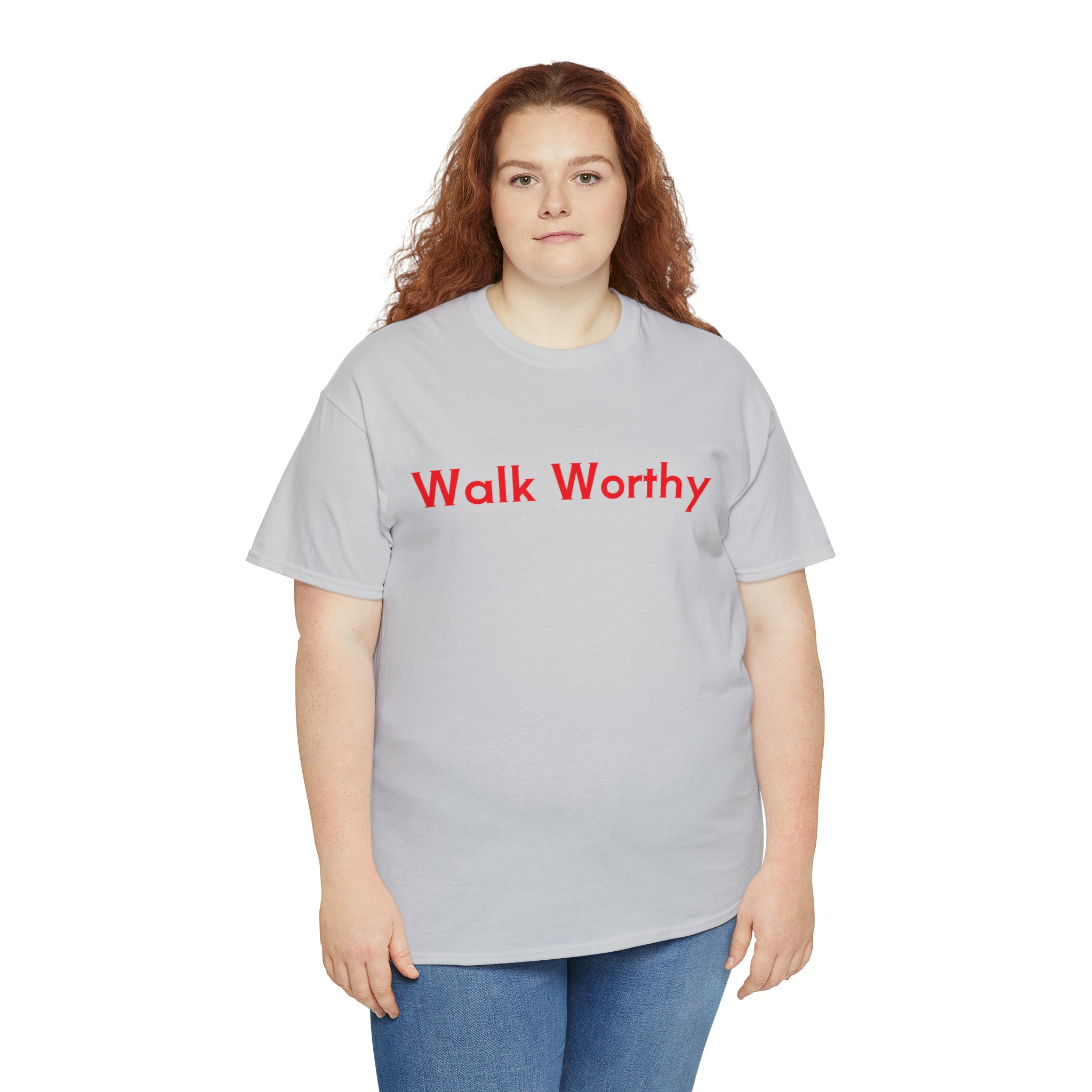 Walk Worthy - Unisex Heavy Cotton Tee