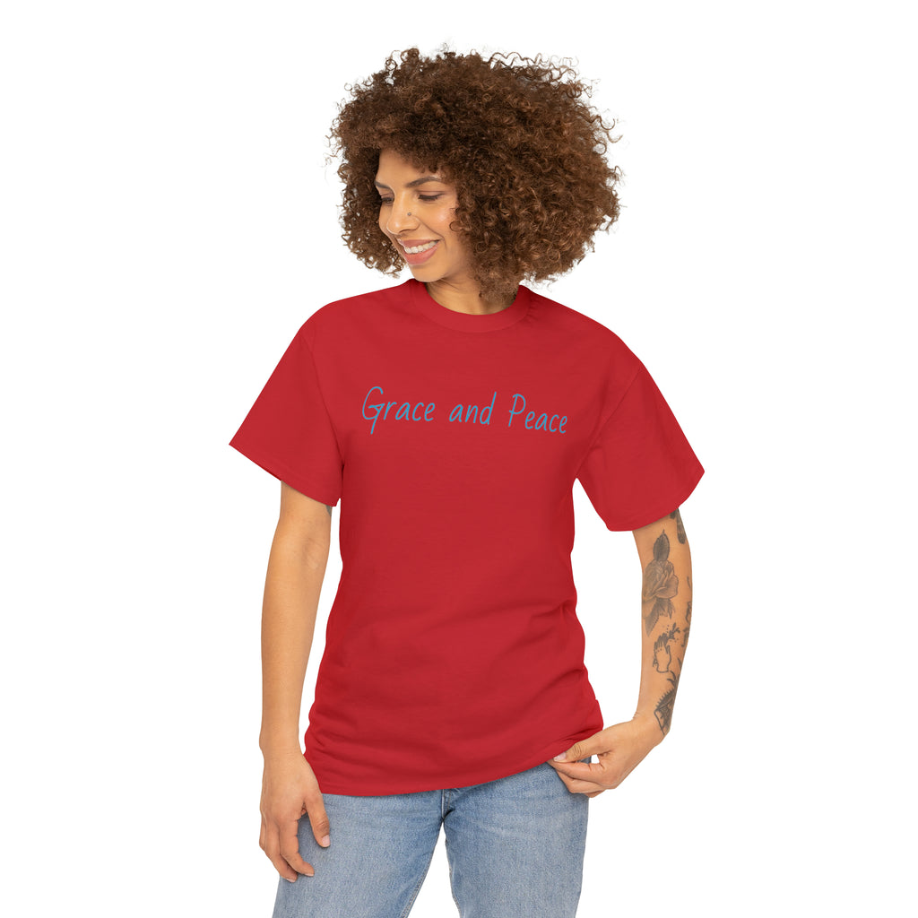Grace and Peace - Unisex Heavy Cotton Tee