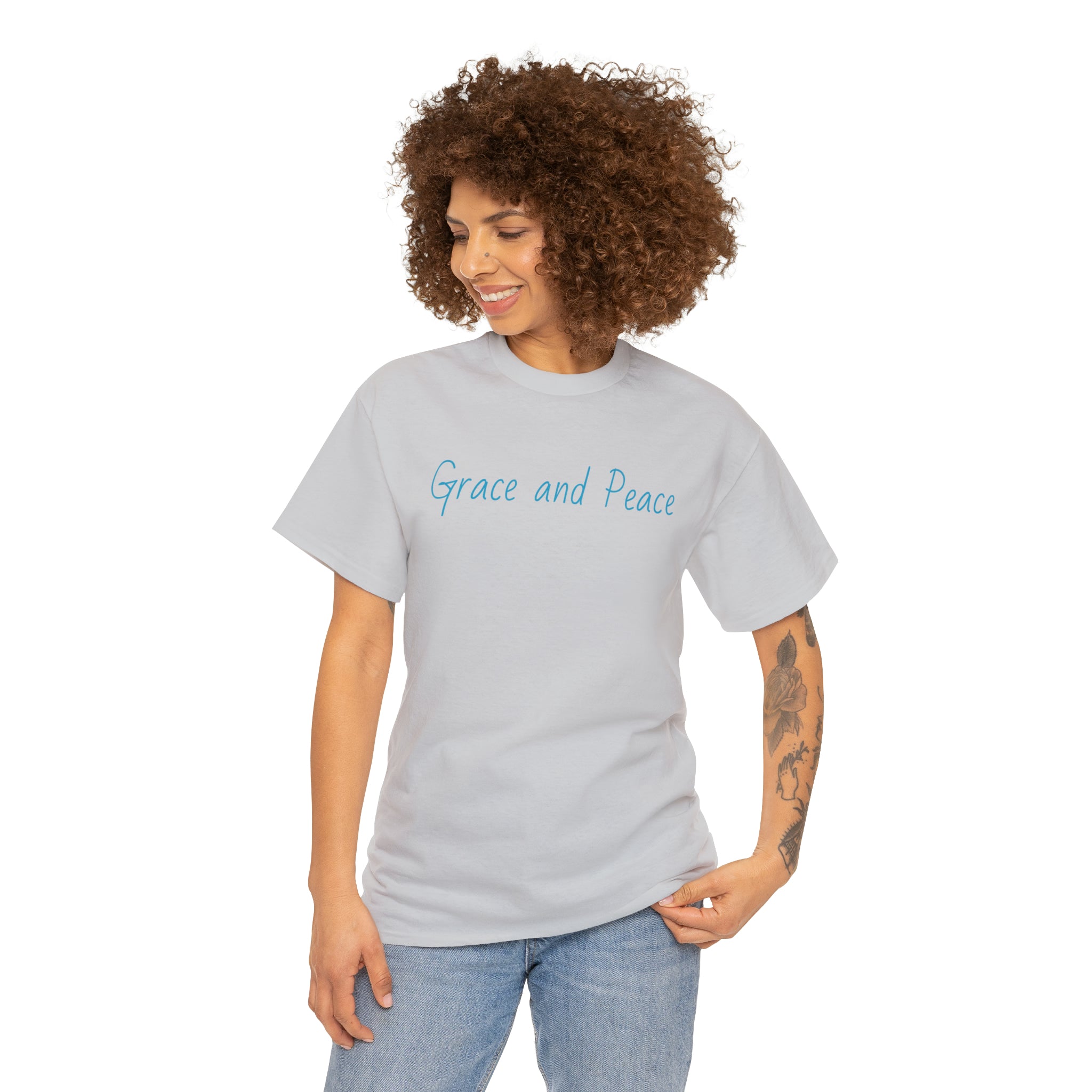 Grace and Peace - Unisex Heavy Cotton Tee