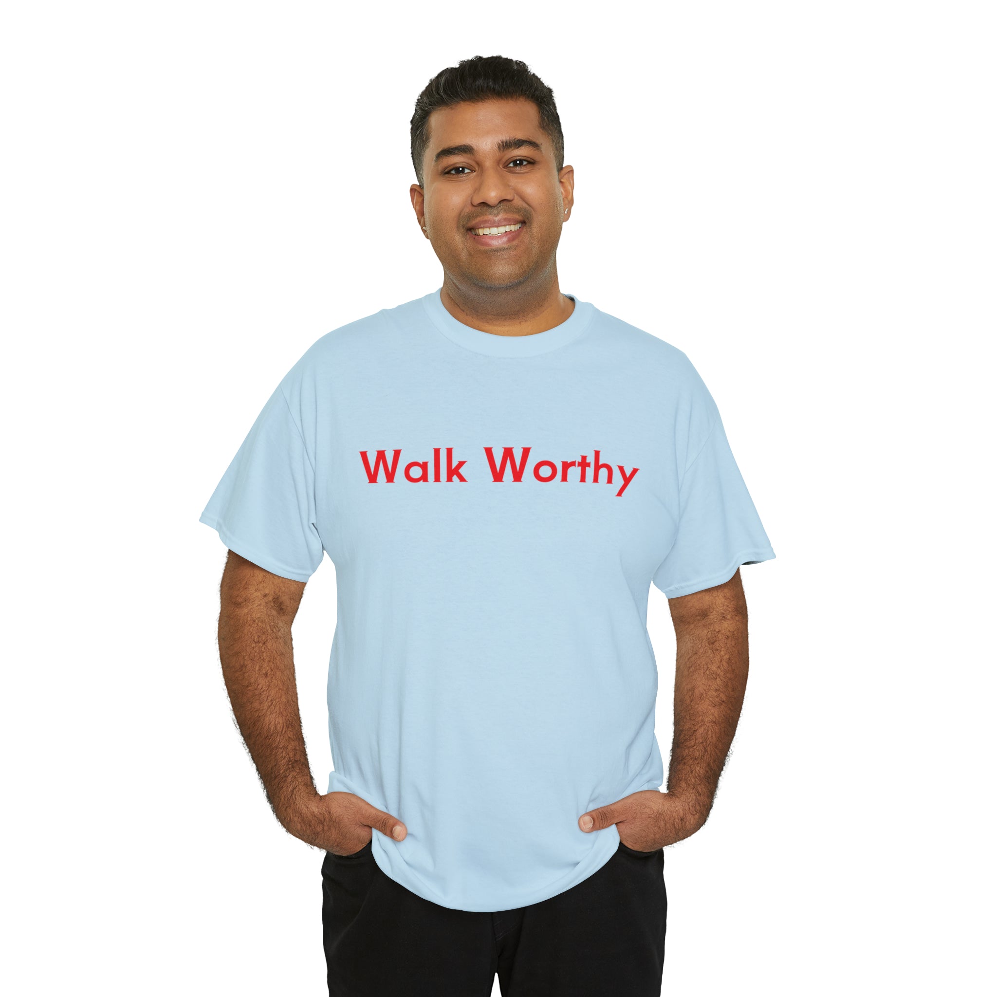 Walk Worthy - Unisex Heavy Cotton Tee