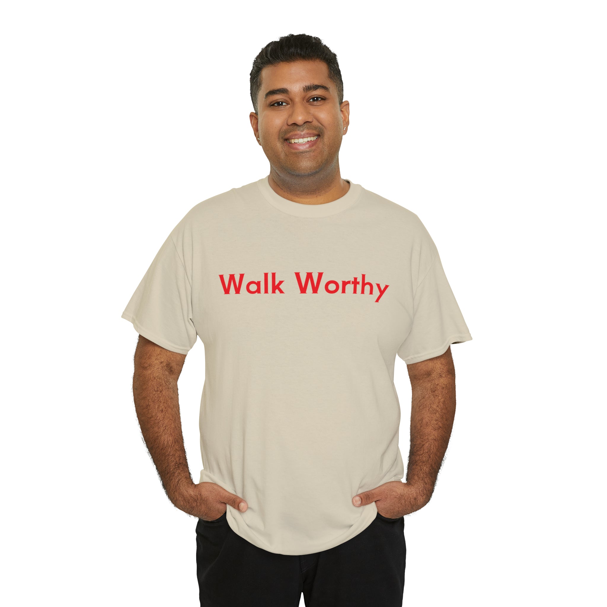 Walk Worthy - Unisex Heavy Cotton Tee