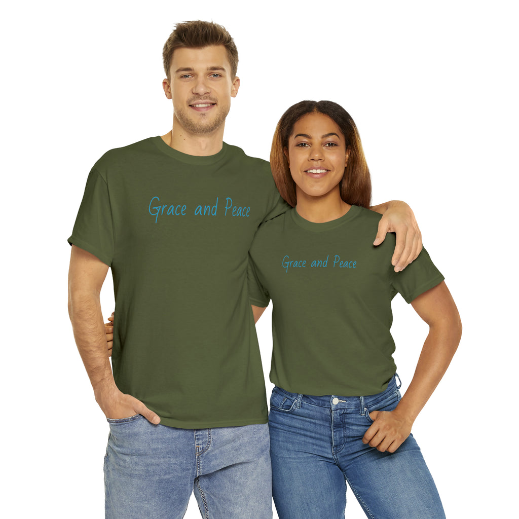 Grace and Peace - Unisex Heavy Cotton Tee
