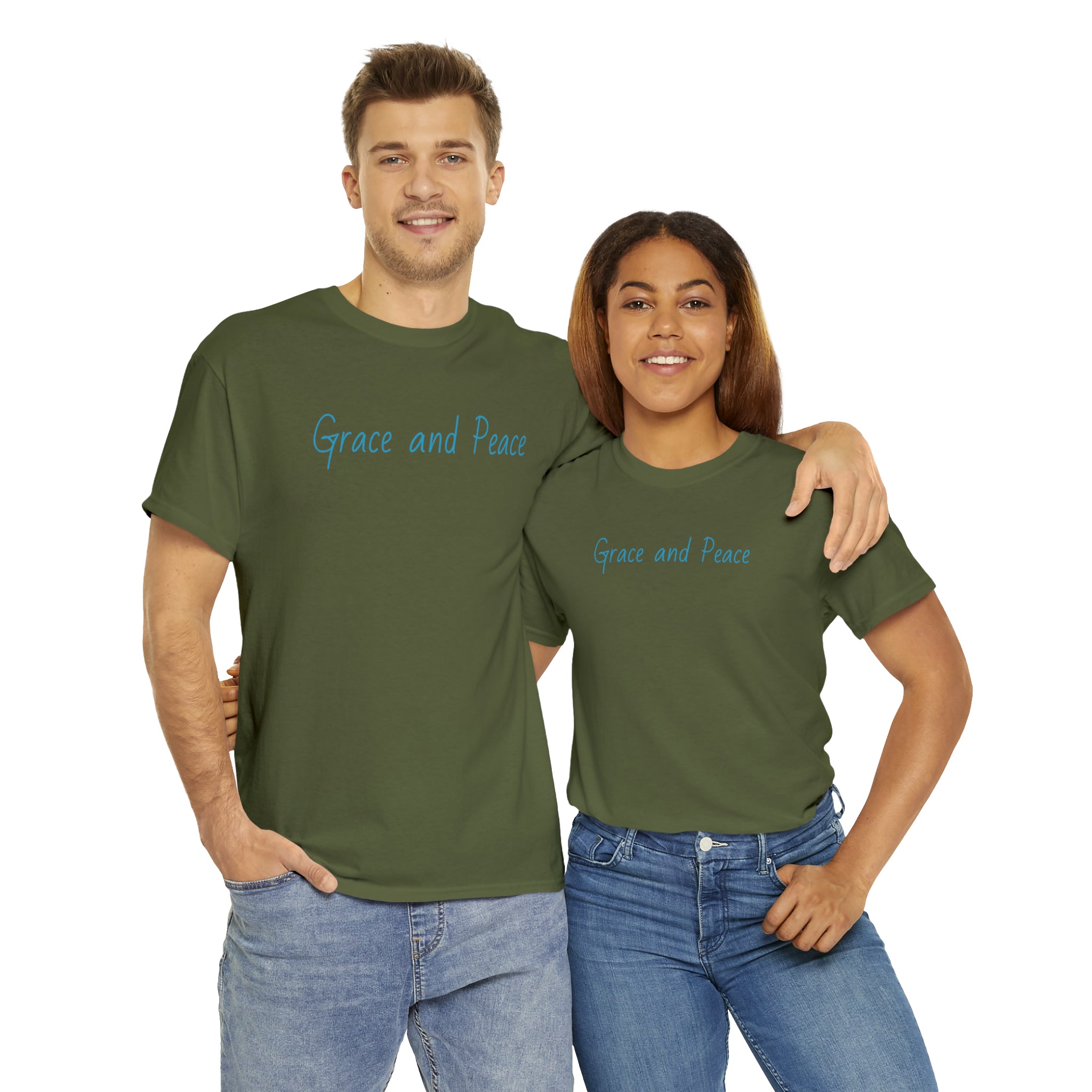 Grace and Peace - Unisex Heavy Cotton Tee