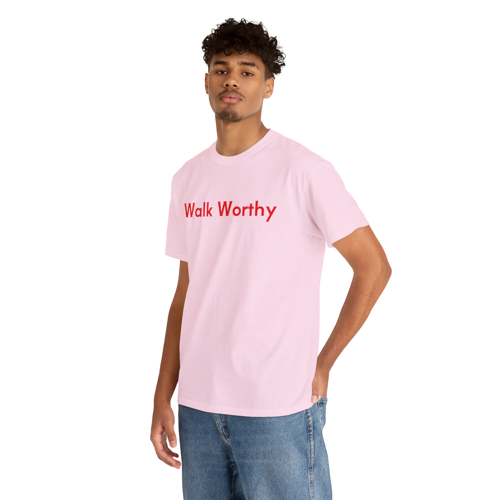 Walk Worthy - Unisex Heavy Cotton Tee