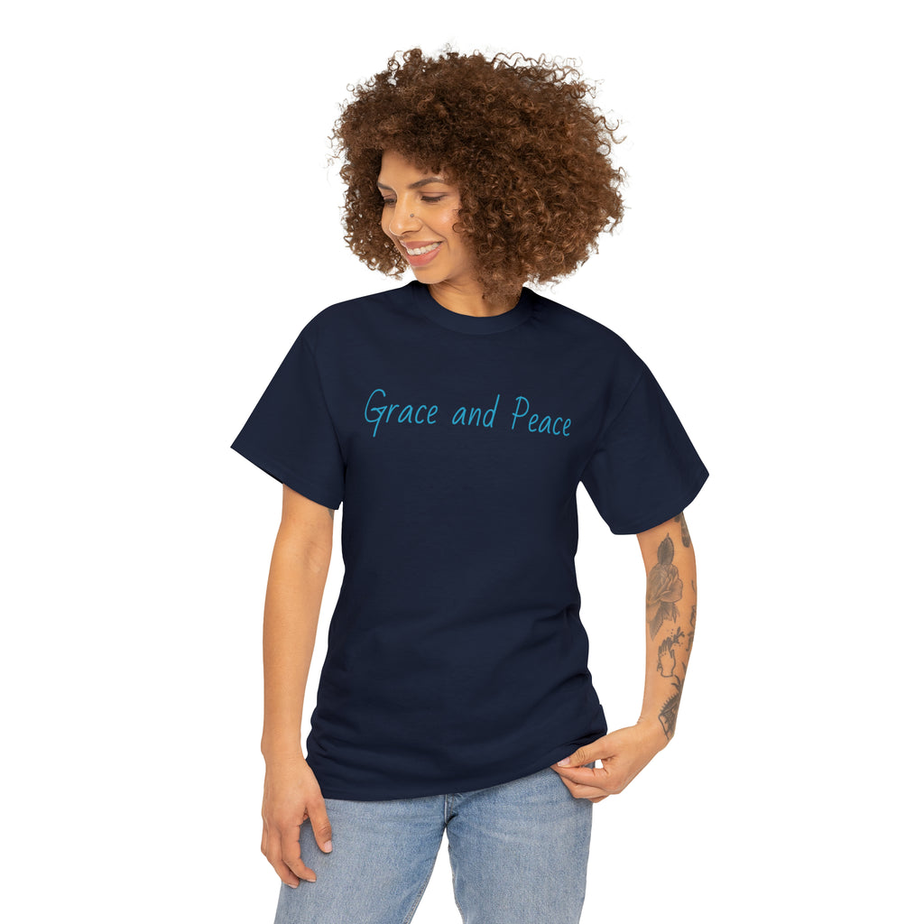 Grace and Peace - Unisex Heavy Cotton Tee