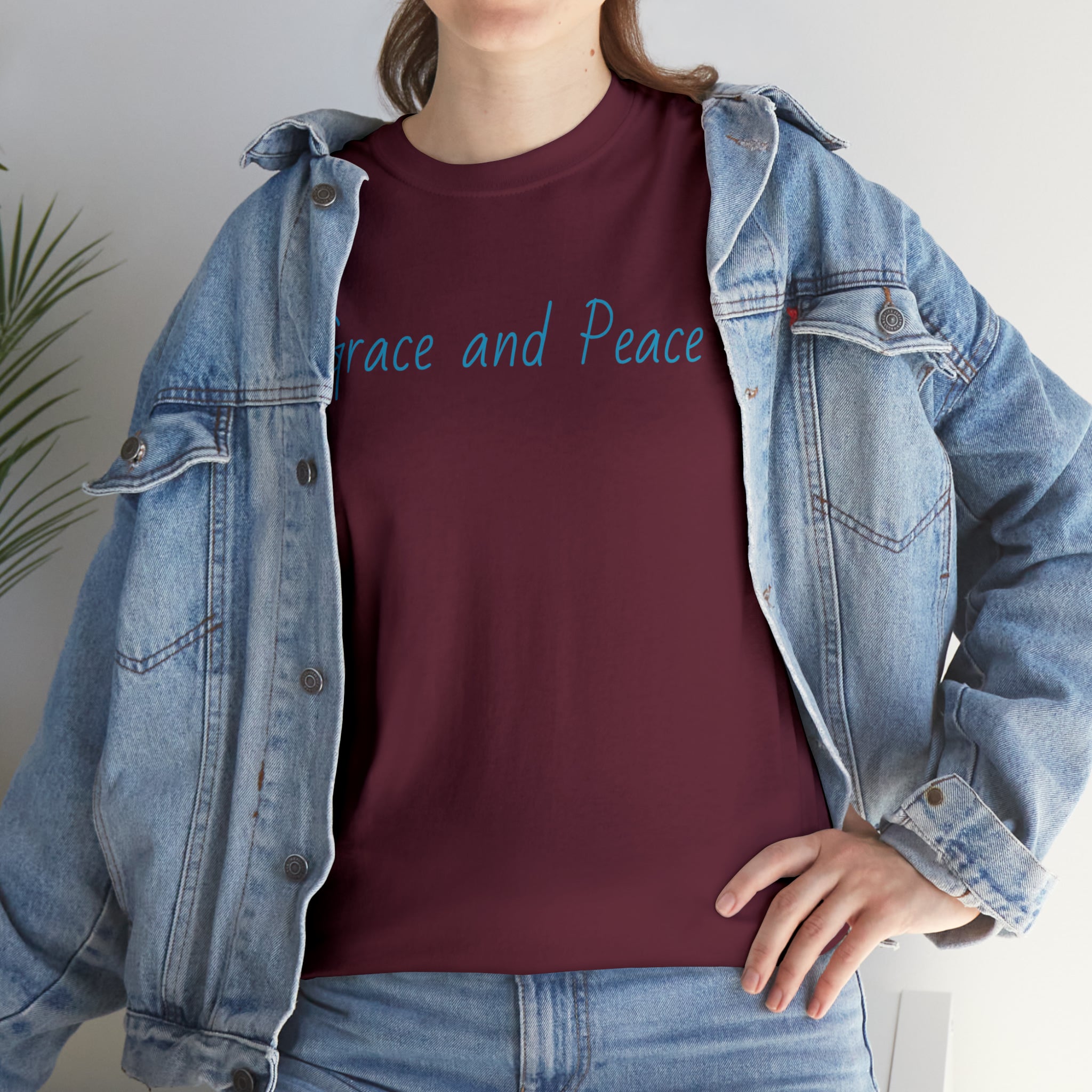 Grace and Peace - Unisex Heavy Cotton Tee