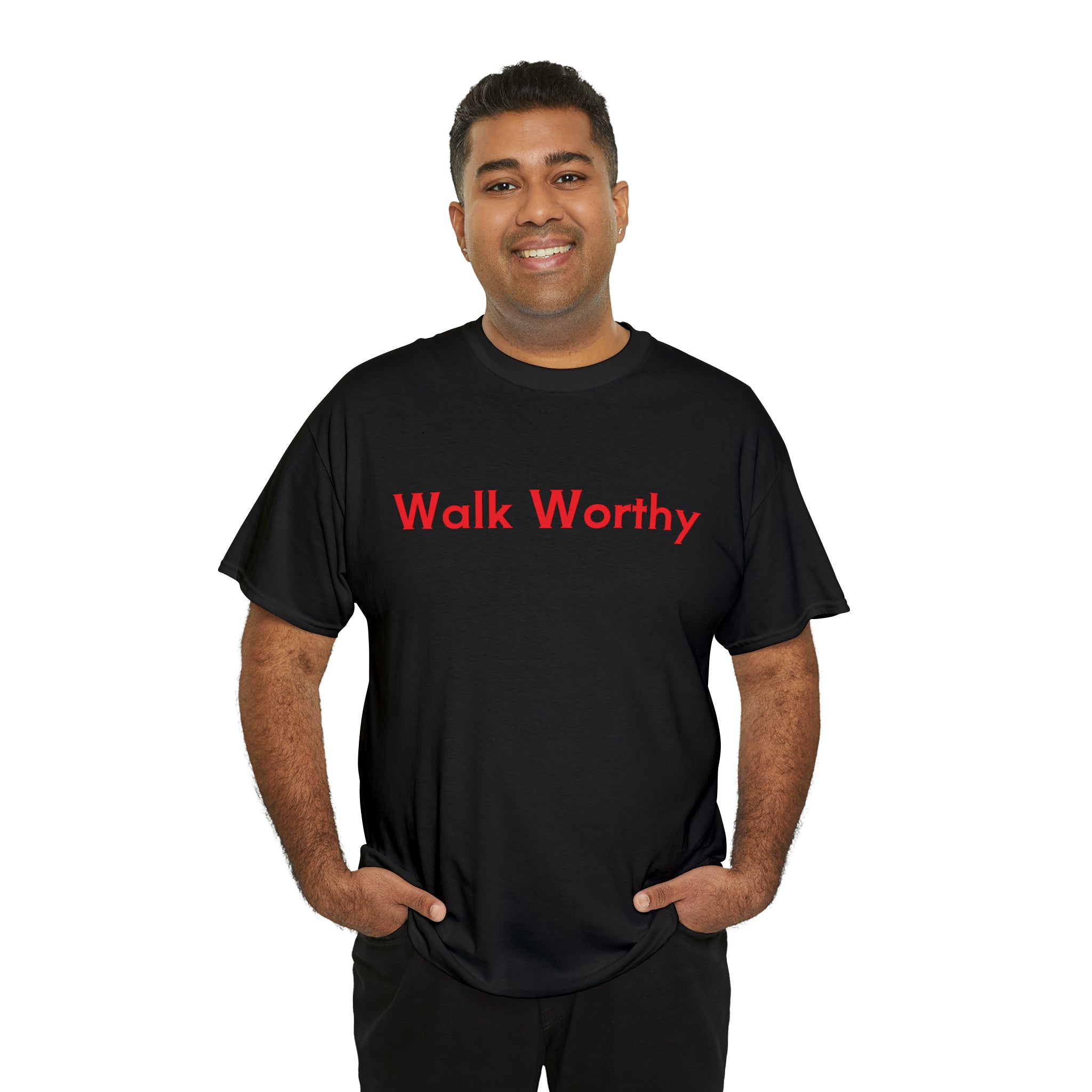 Walk Worthy - Unisex Heavy Cotton Tee