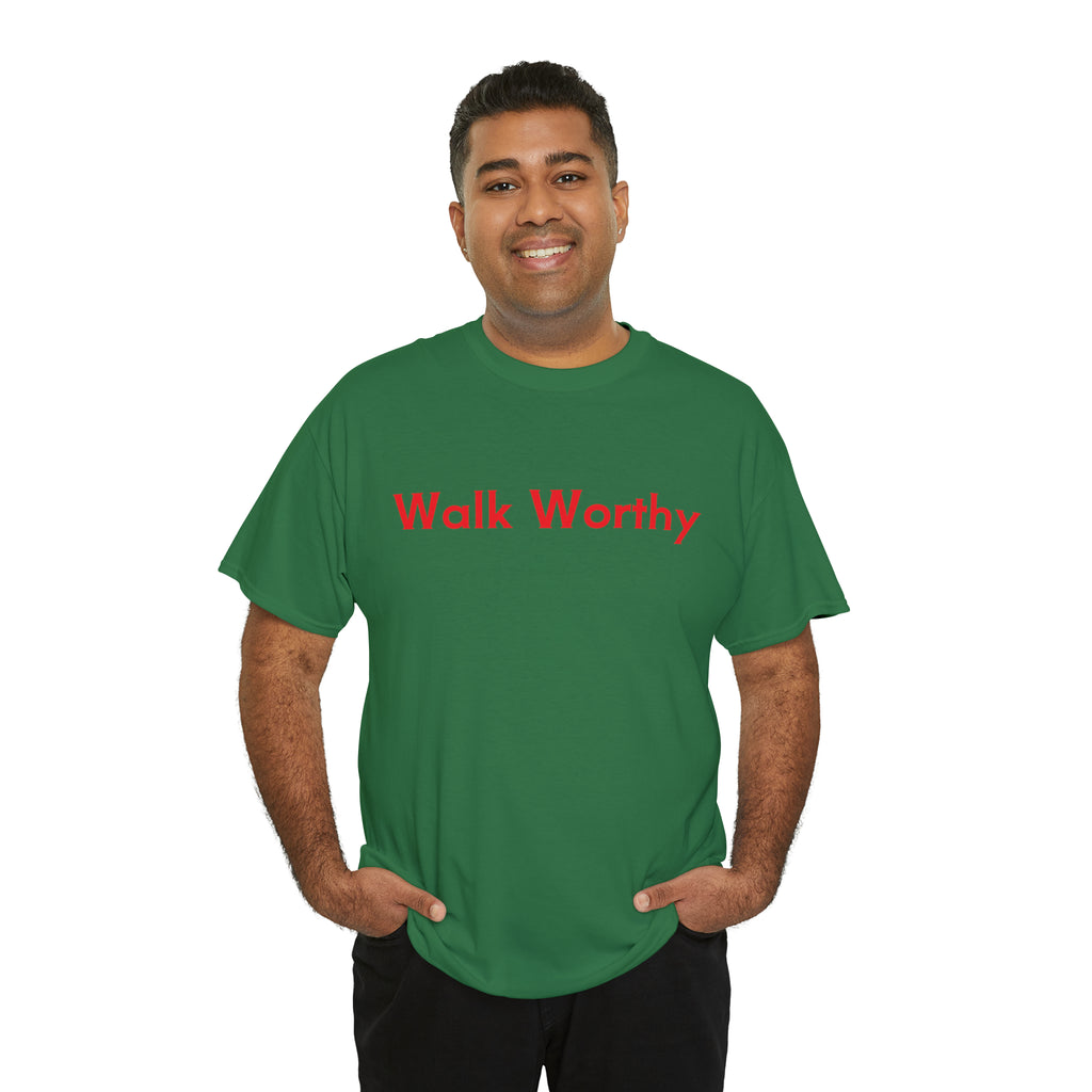 Walk Worthy - Unisex Heavy Cotton Tee