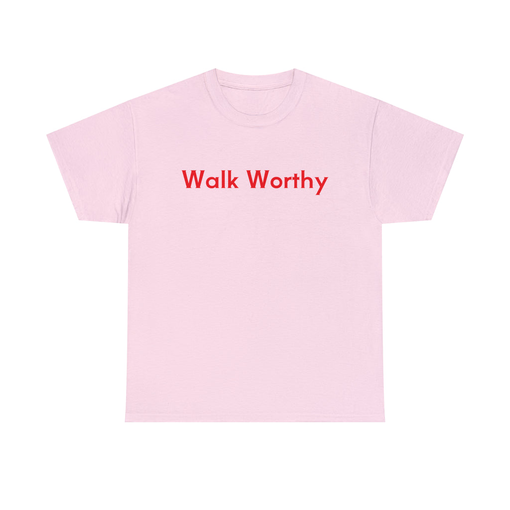 Walk Worthy - Unisex Heavy Cotton Tee
