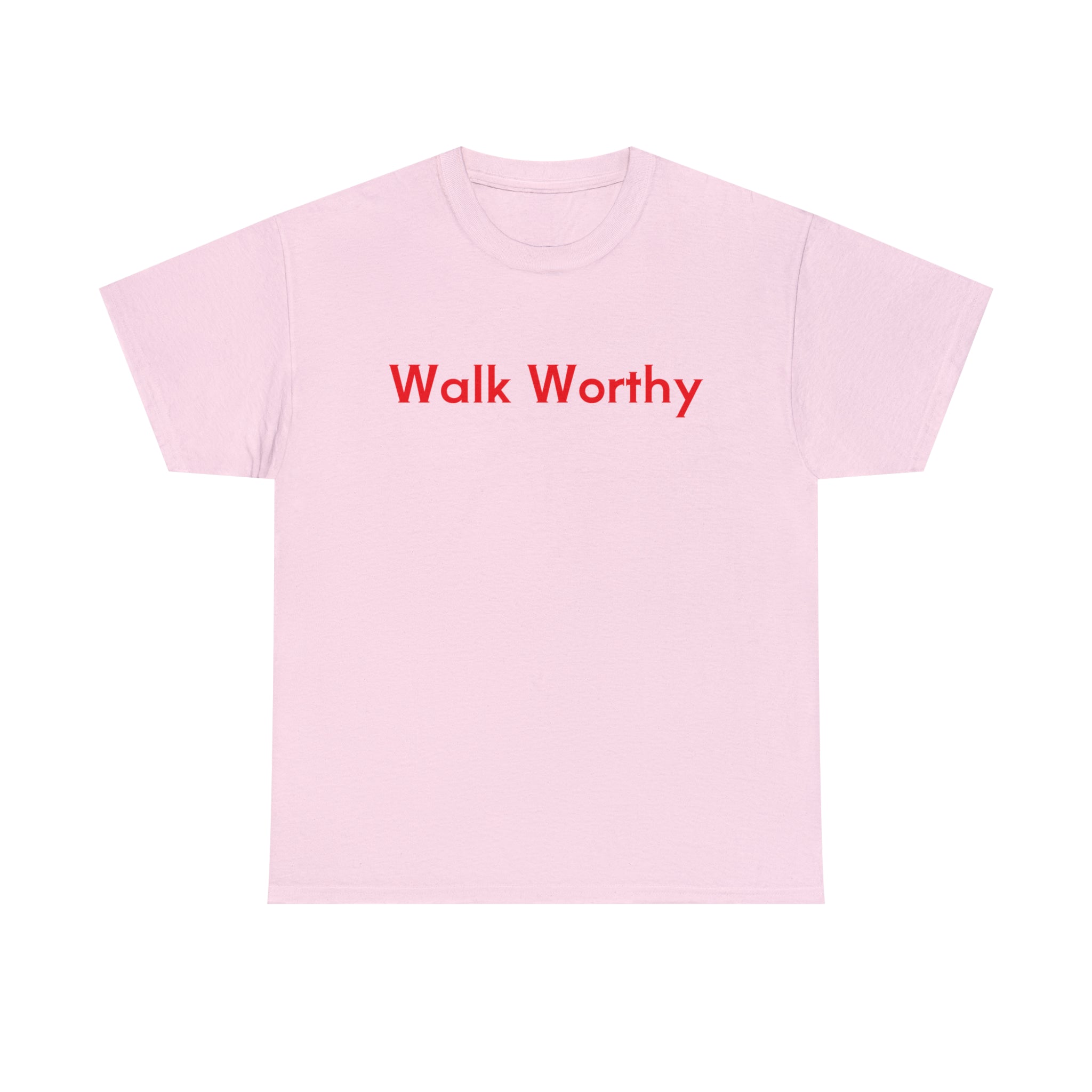 Walk Worthy - Unisex Heavy Cotton Tee