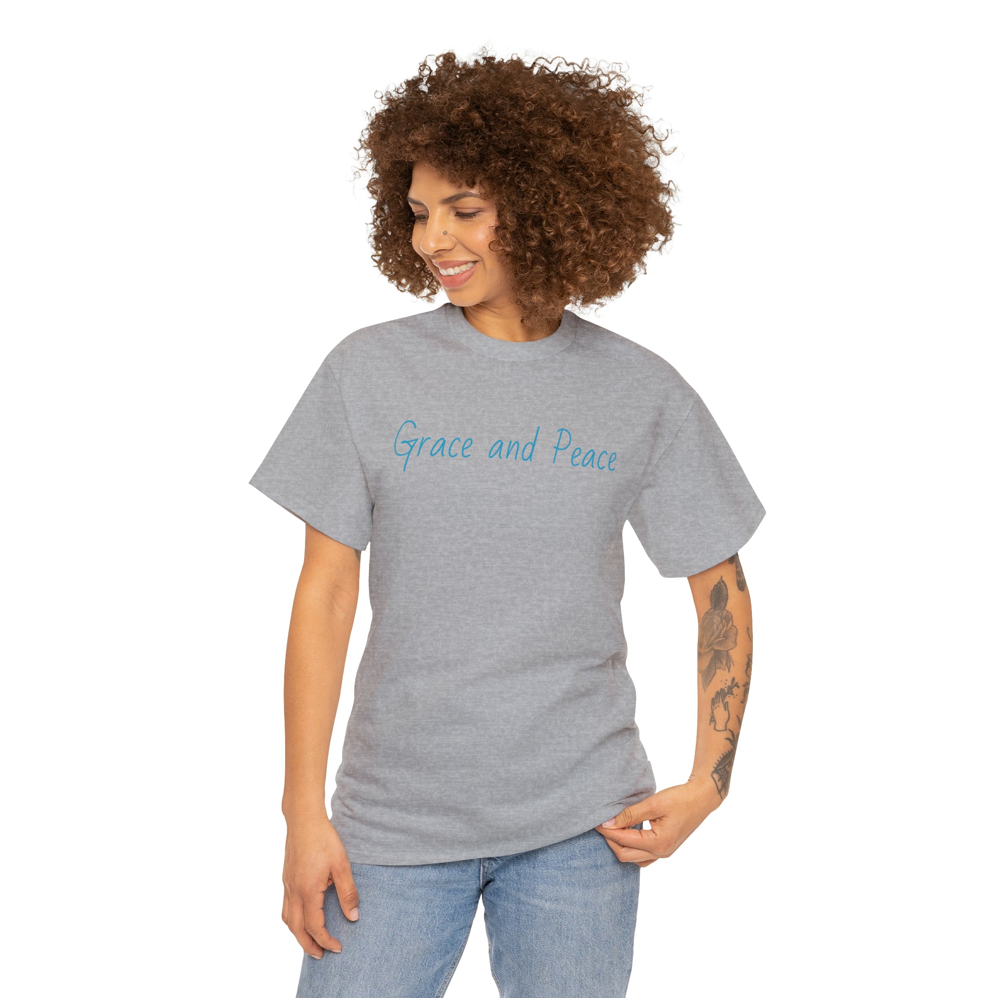 Grace and Peace - Unisex Heavy Cotton Tee