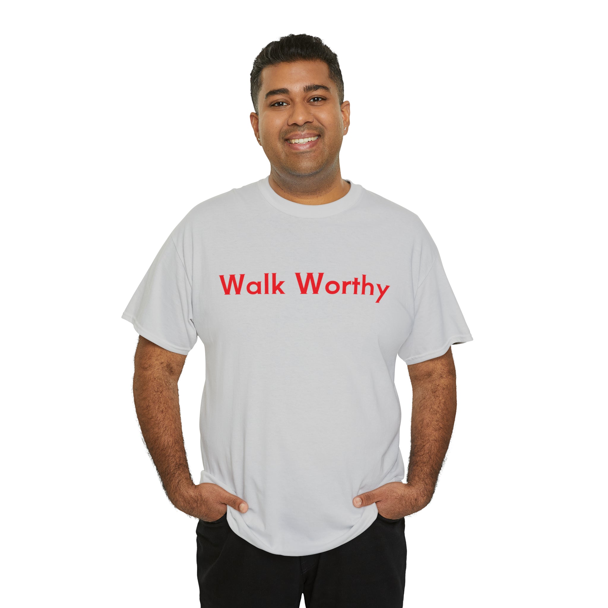 Walk Worthy - Unisex Heavy Cotton Tee