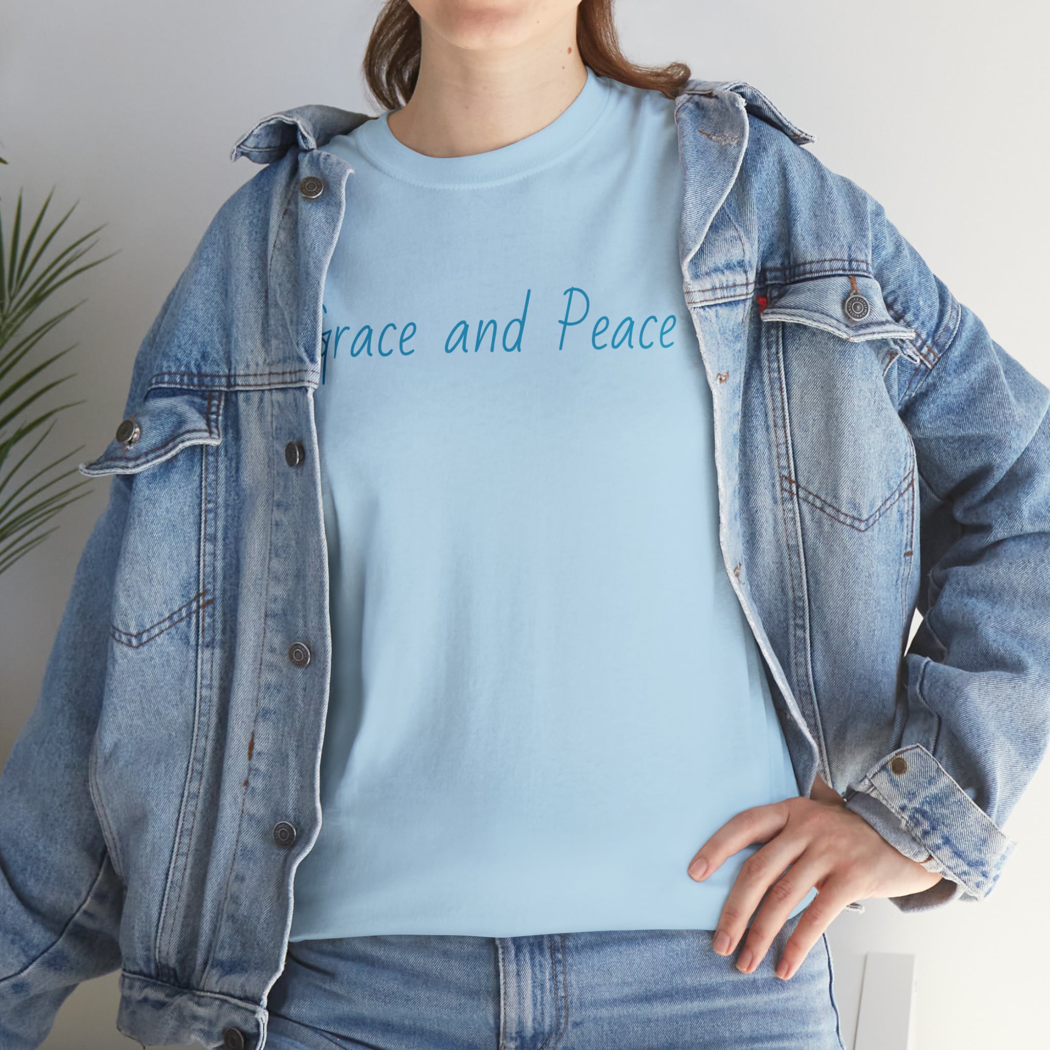 Grace and Peace - Unisex Heavy Cotton Tee
