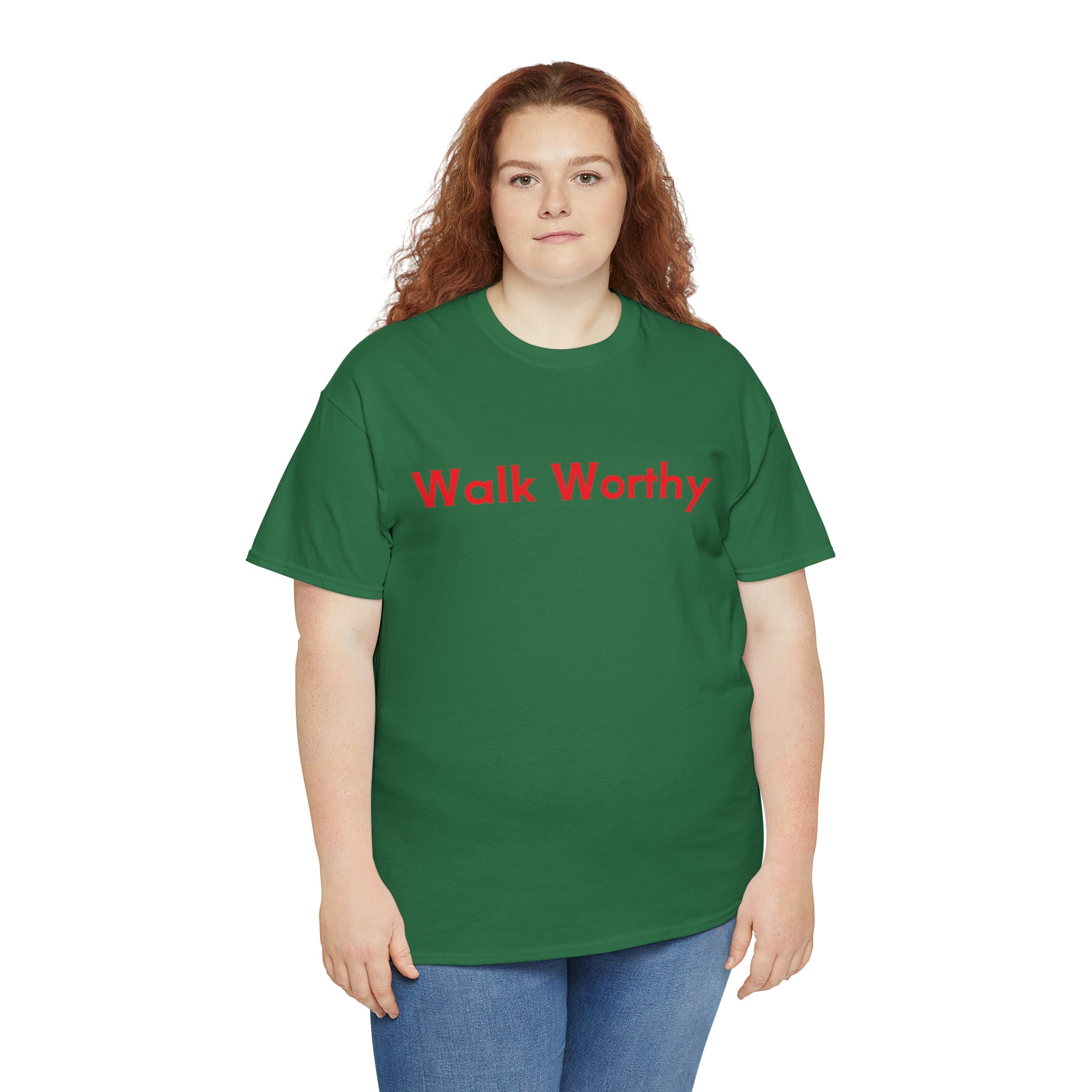 Walk Worthy - Unisex Heavy Cotton Tee