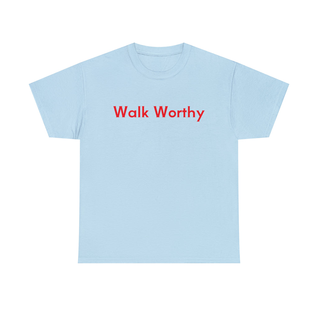 Walk Worthy - Unisex Heavy Cotton Tee