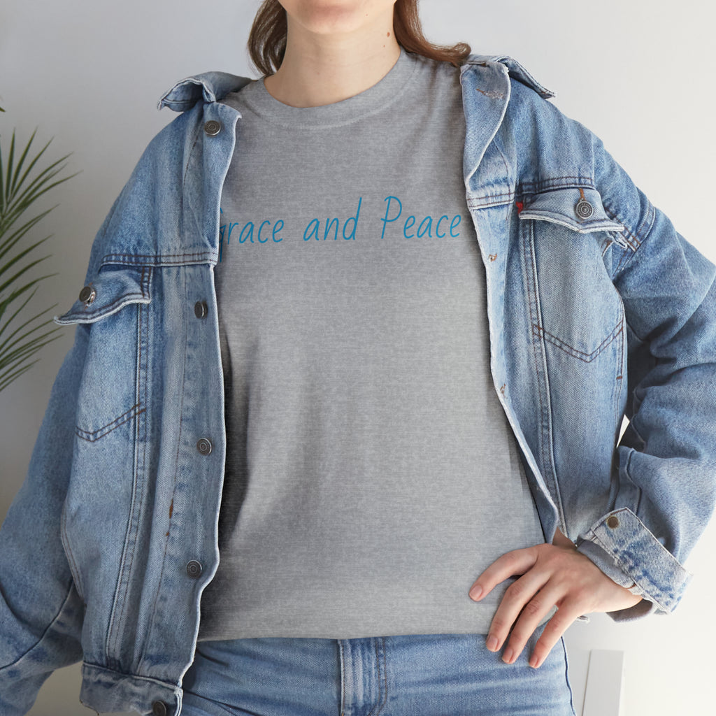 Grace and Peace - Unisex Heavy Cotton Tee