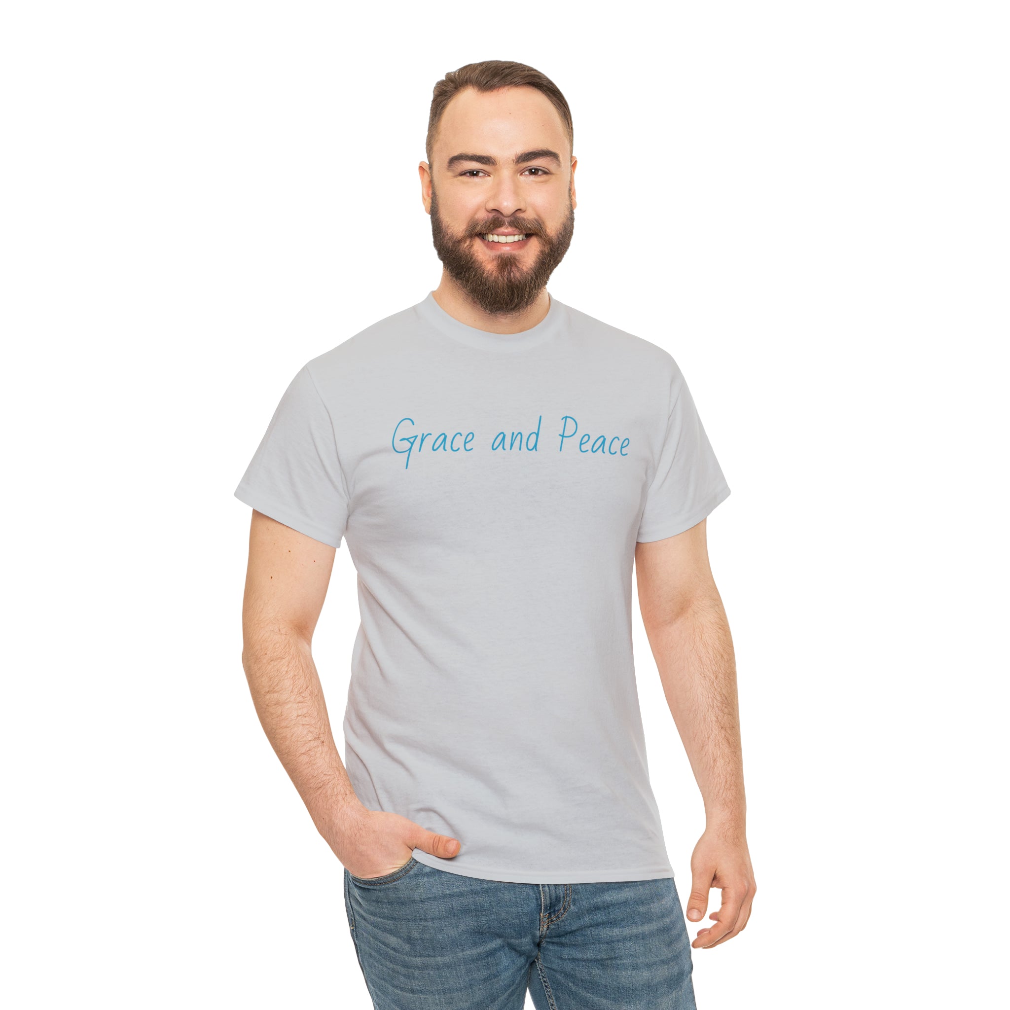 Grace and Peace - Unisex Heavy Cotton Tee