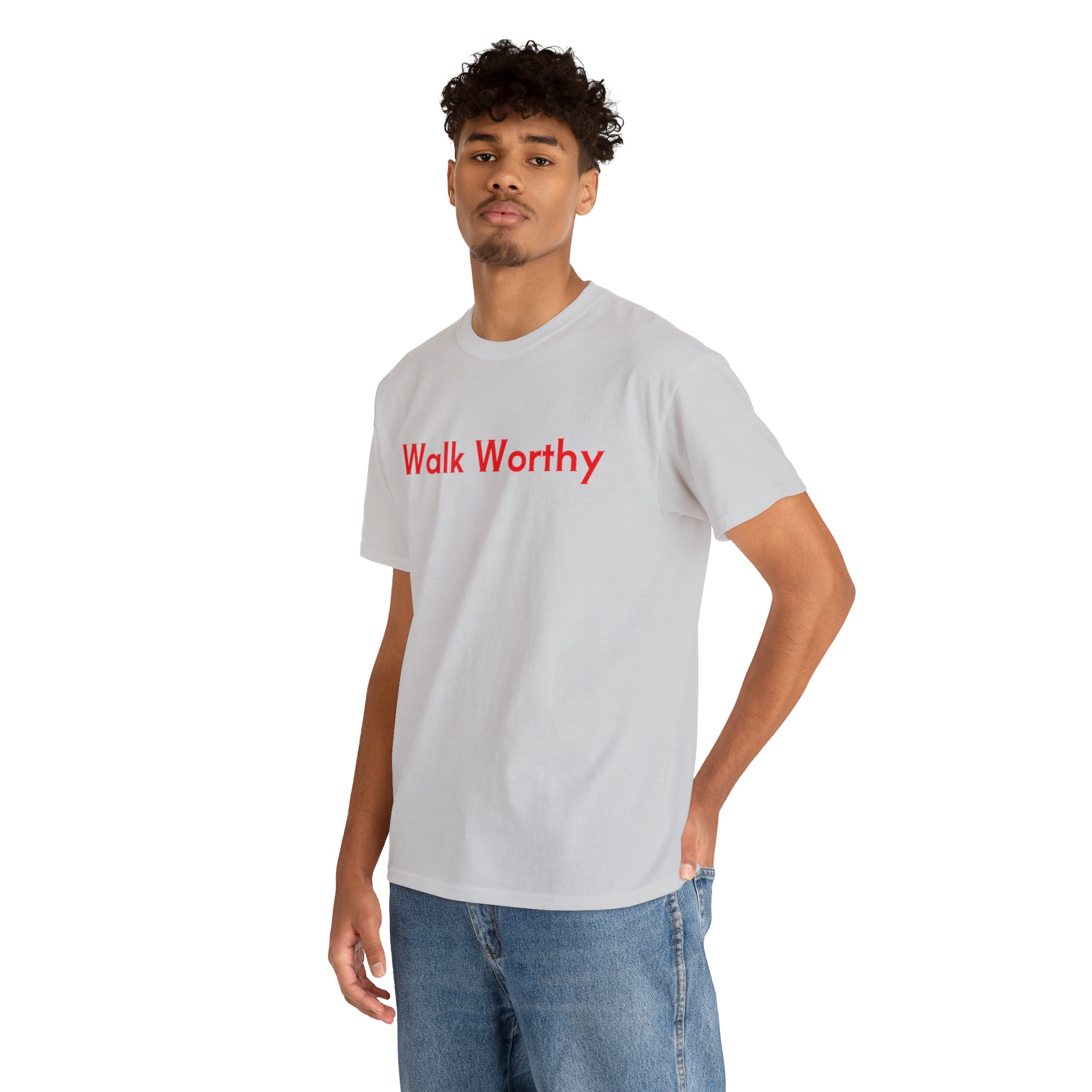 Walk Worthy - Unisex Heavy Cotton Tee