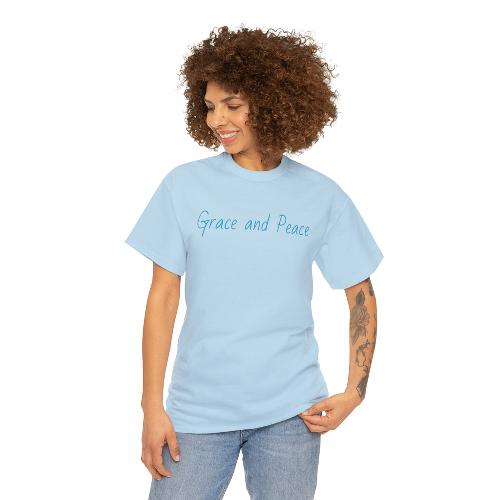 Grace and Peace - Unisex Heavy Cotton Tee