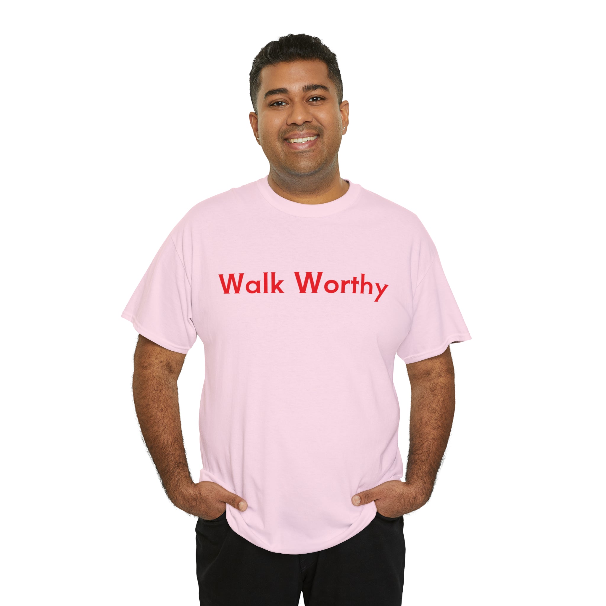 Walk Worthy - Unisex Heavy Cotton Tee