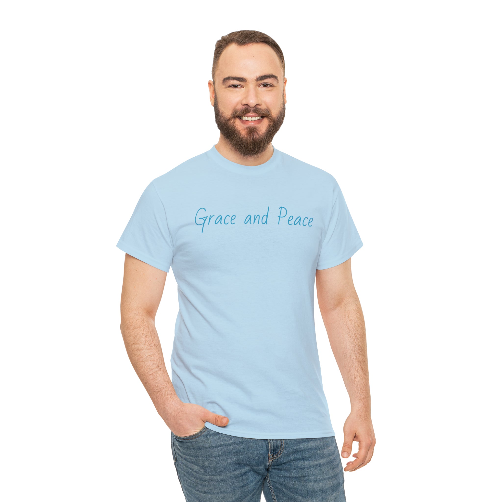 Grace and Peace - Unisex Heavy Cotton Tee