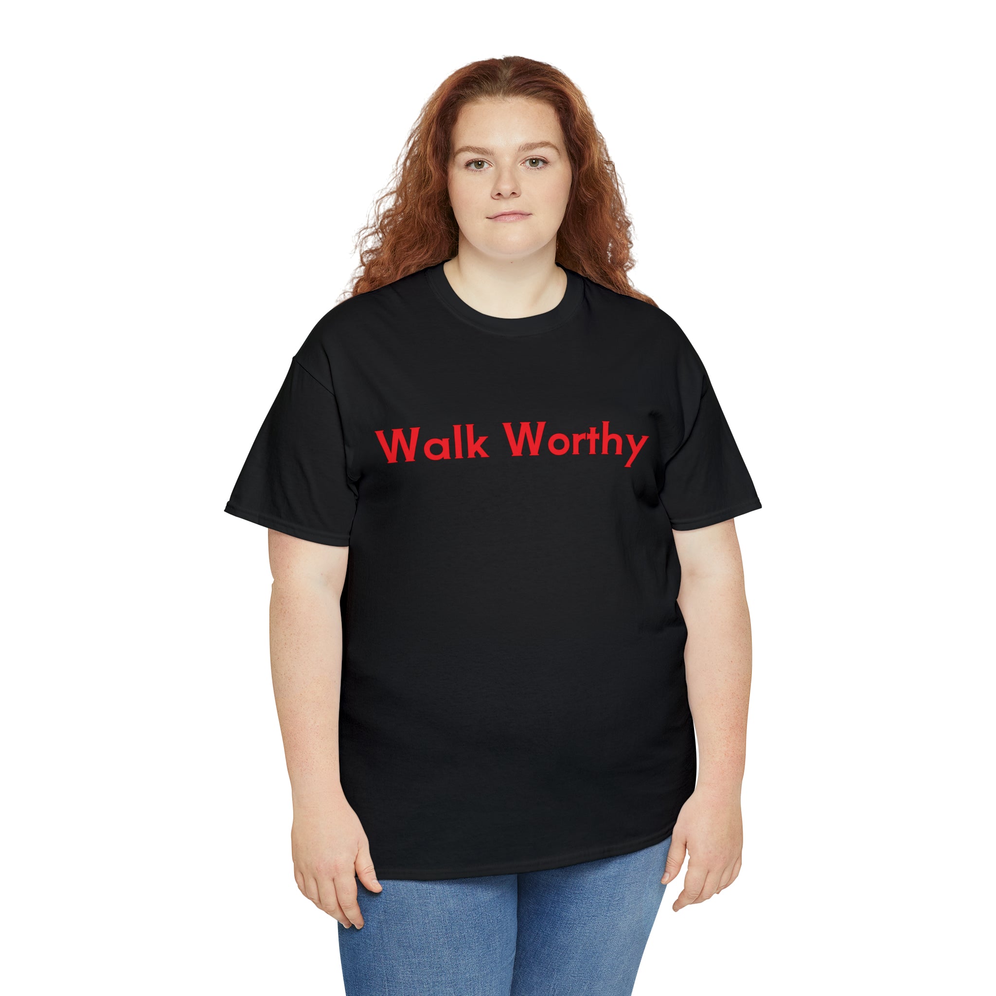 Walk Worthy - Unisex Heavy Cotton Tee