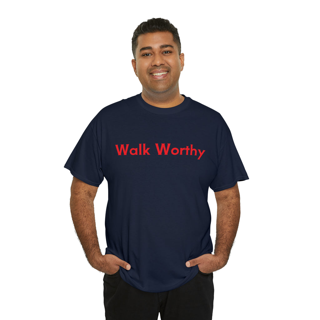 Walk Worthy - Unisex Heavy Cotton Tee