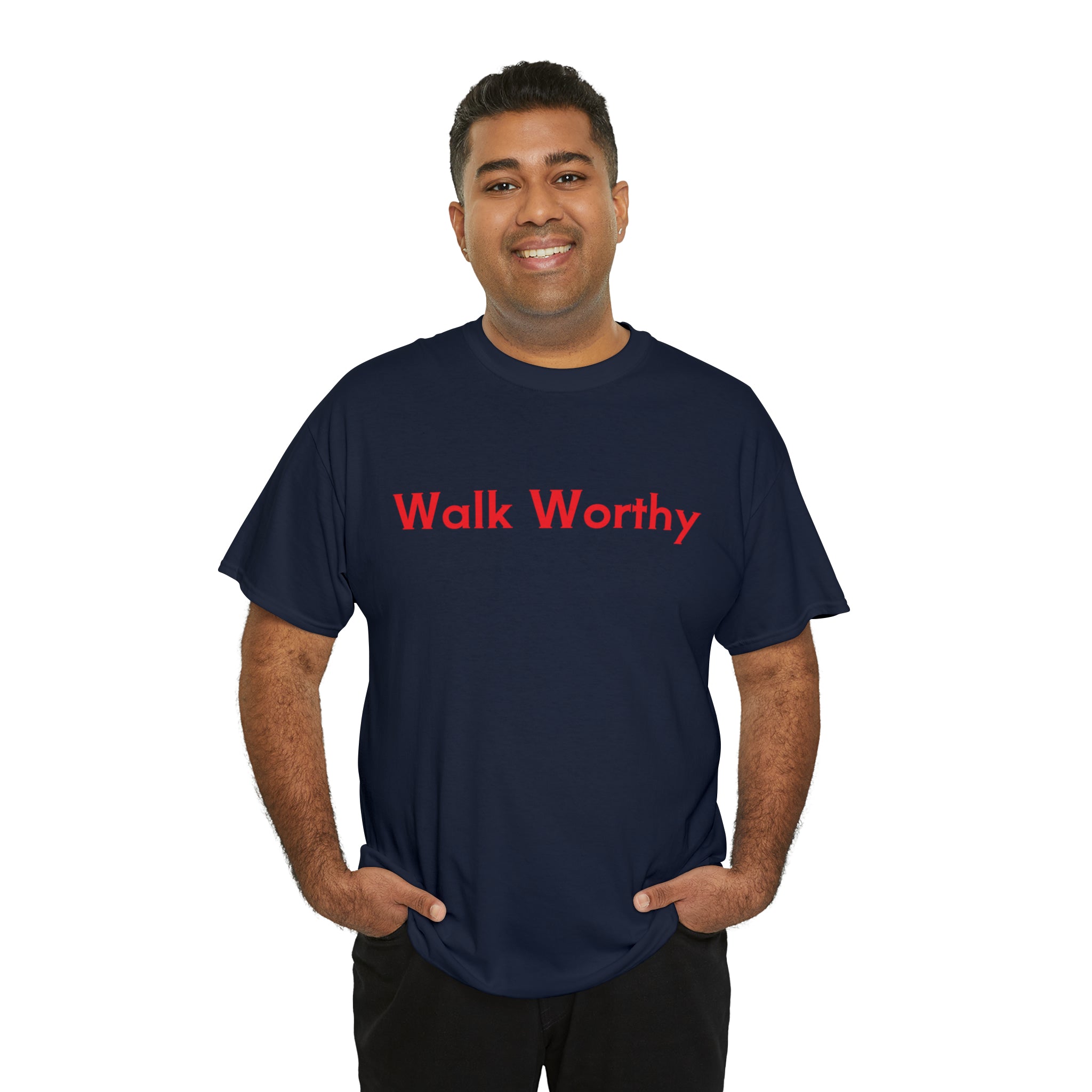 Walk Worthy - Unisex Heavy Cotton Tee