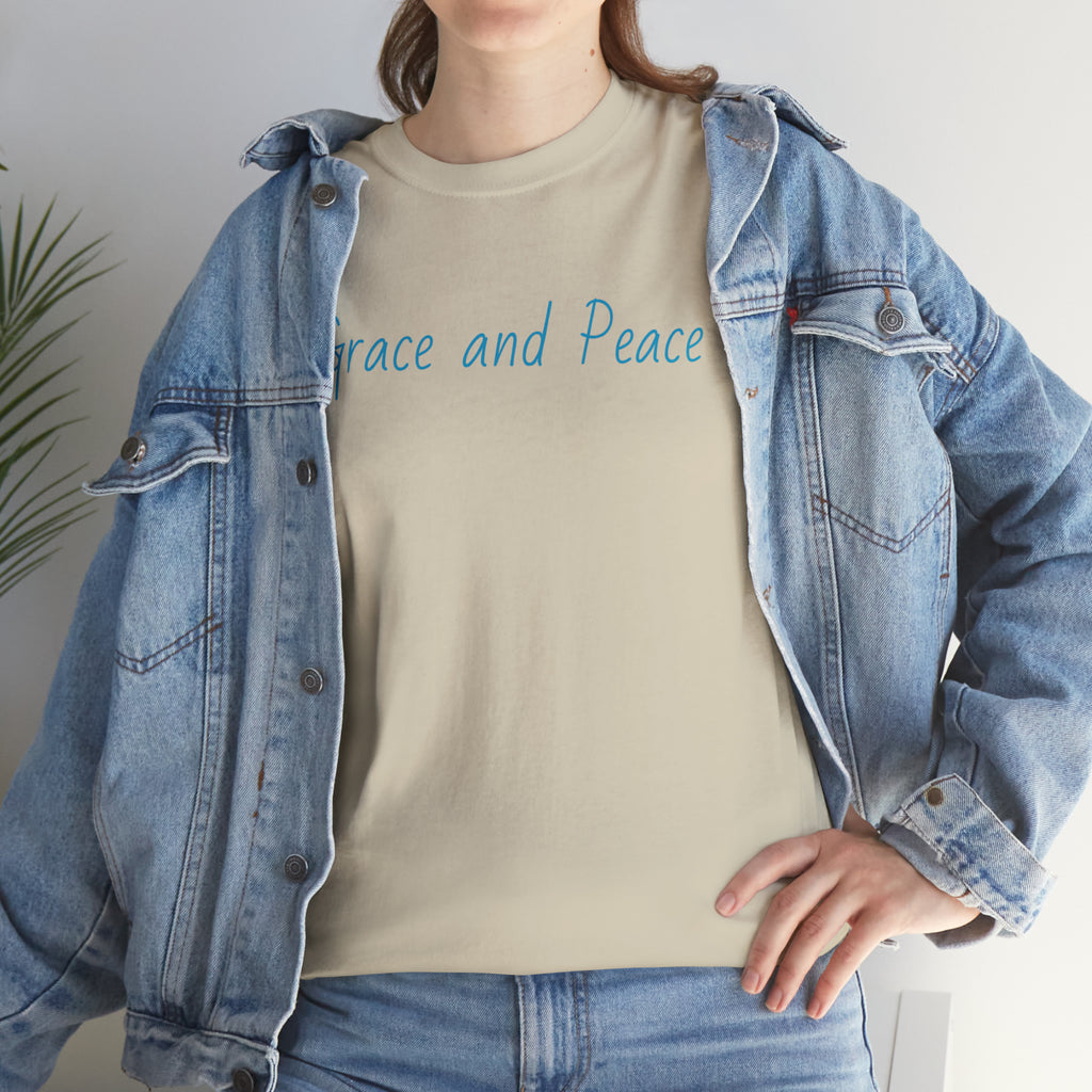 Grace and Peace - Unisex Heavy Cotton Tee