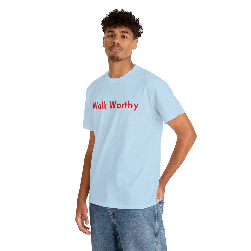 Walk Worthy - Unisex Heavy Cotton Tee