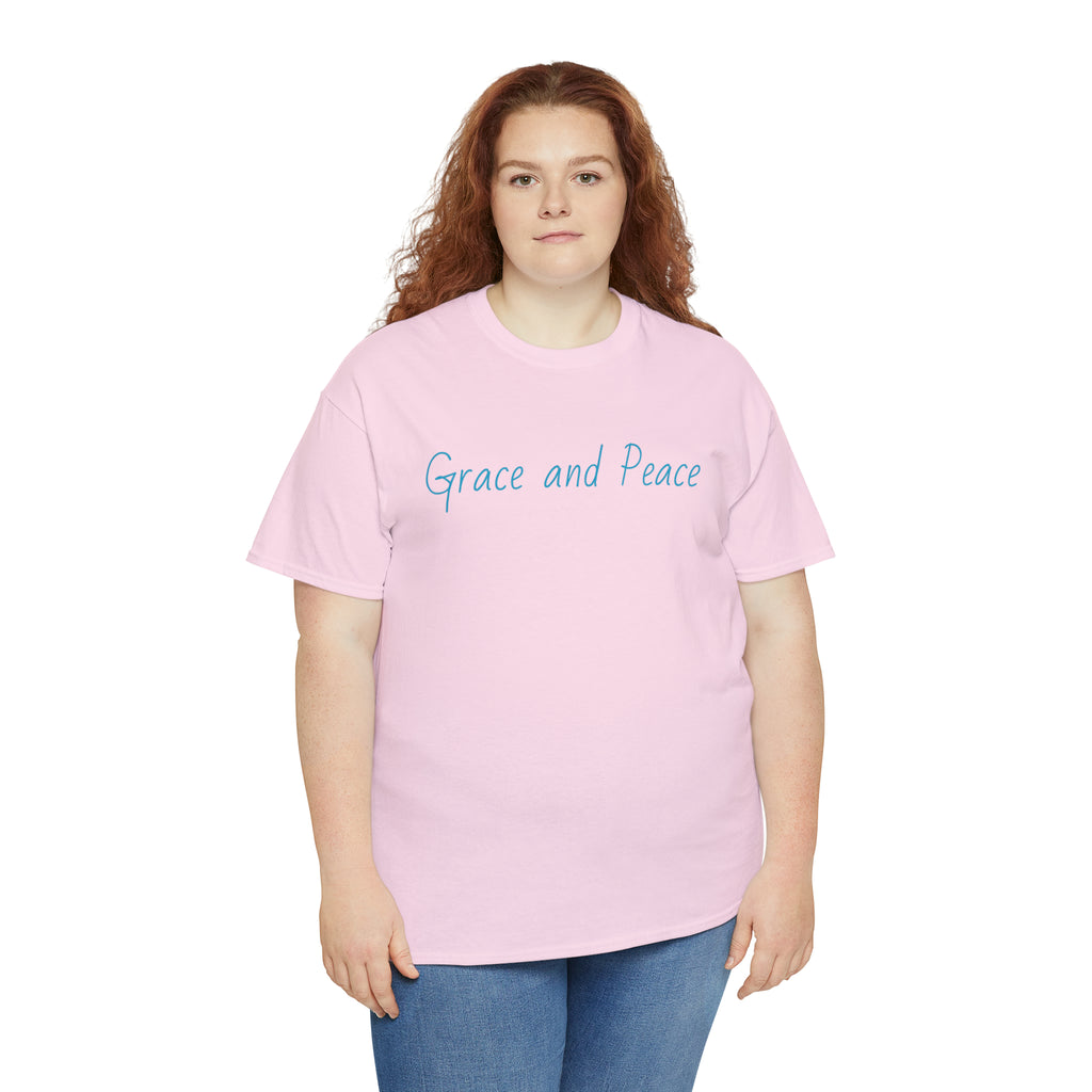 Grace and Peace - Unisex Heavy Cotton Tee