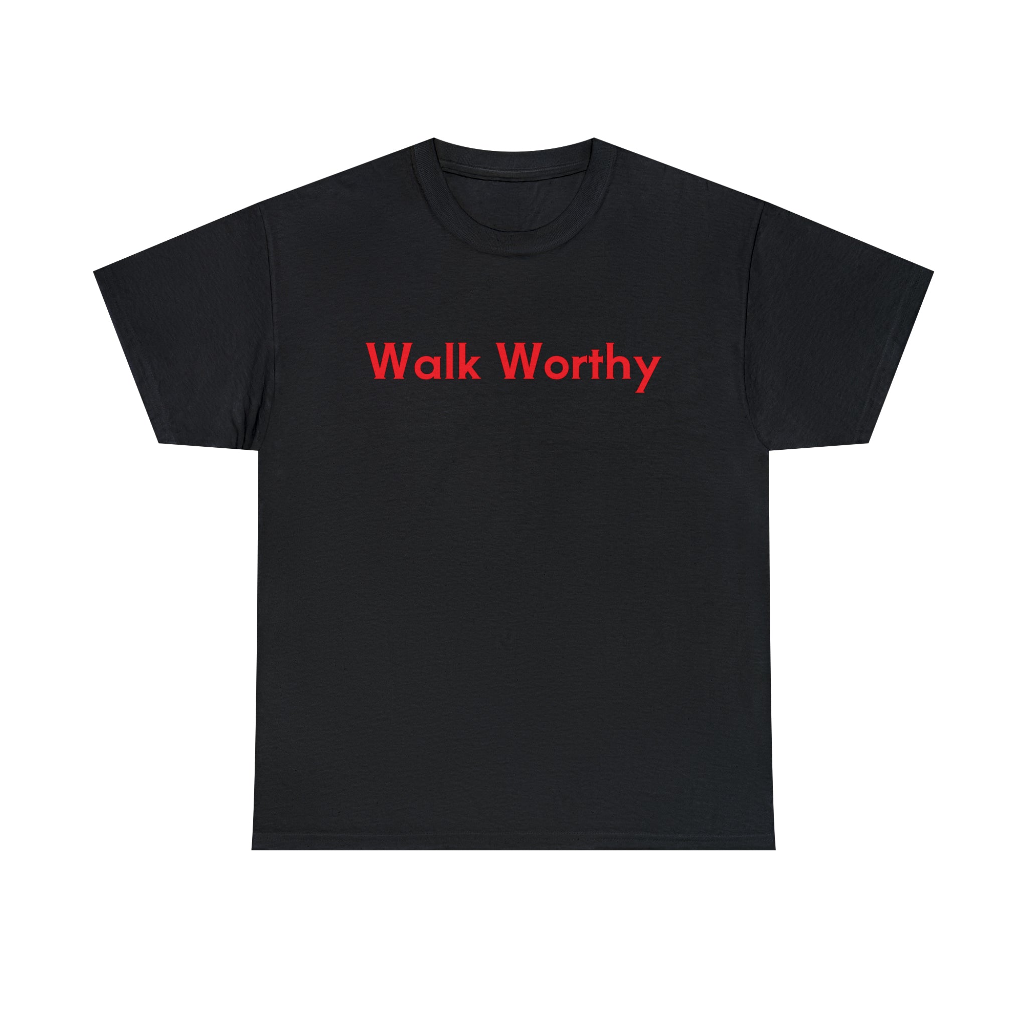 Walk Worthy - Unisex Heavy Cotton Tee