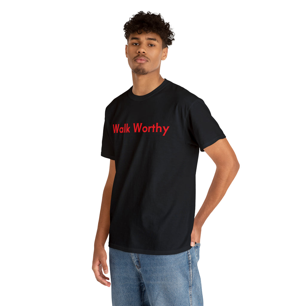 Walk Worthy - Unisex Heavy Cotton Tee