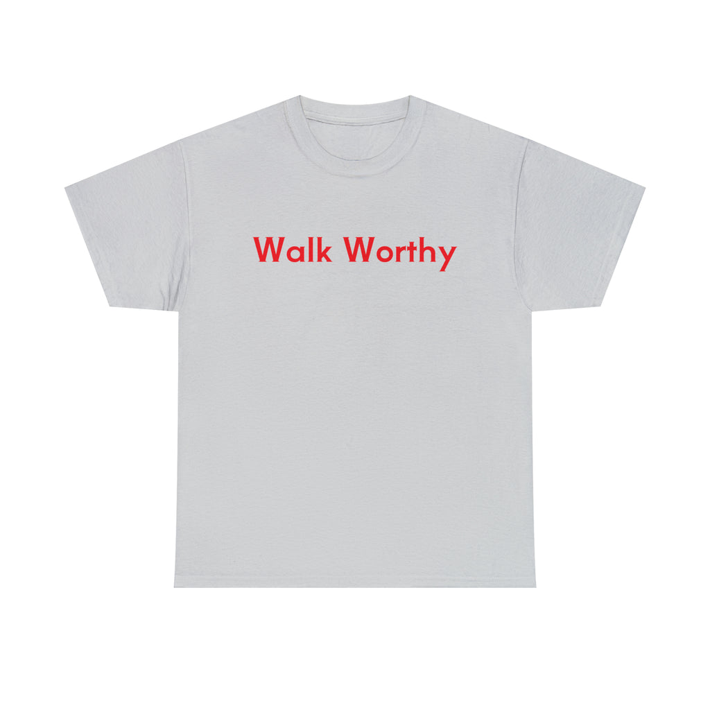 Walk Worthy - Unisex Heavy Cotton Tee